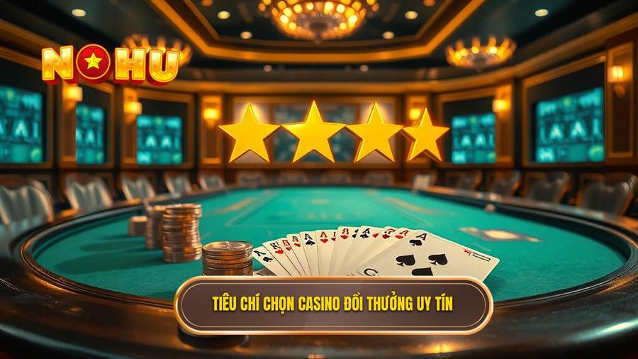 Tiêu chí chọn casino đổi thưởng uy tín