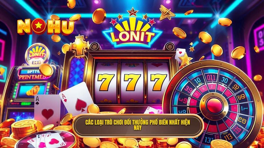 Các loại trò chơi đổi thưởng phổ biến nhất hiện nay
