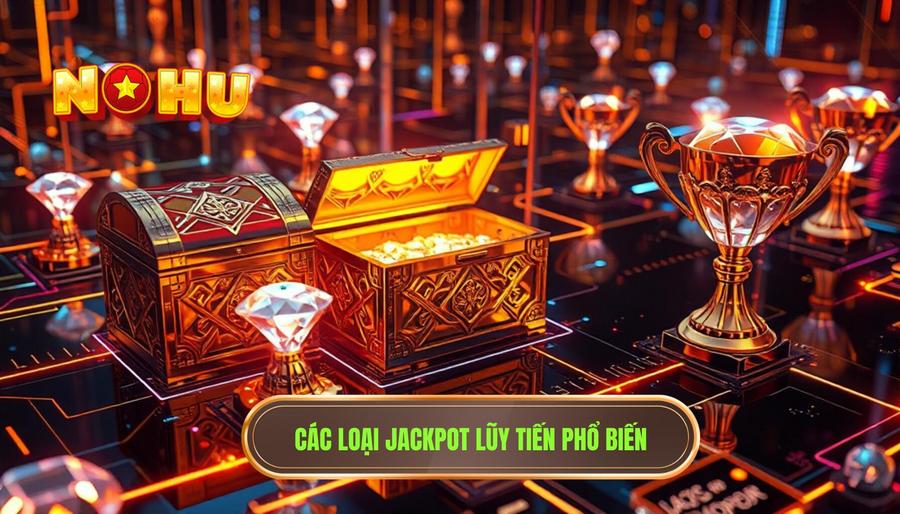 Các loại Jackpot lũy tiến phổ biến hiện nay
