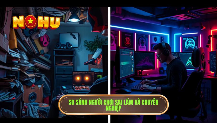 Những sai lầm khi chơi nổ hũ: Phân tích chuyên sâu và cách phòng tránh để không mất tiền oan 3 Bảng so sánh giữa người chơi mắc sai lầm và người chơi chuyên nghiệp