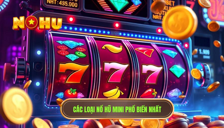 Nổ hũ mini đổi thưởng: Xu hướng giải trí nhanh, thắng lớn năm 2024 3 Các loại nổ hũ mini phổ biến nhất